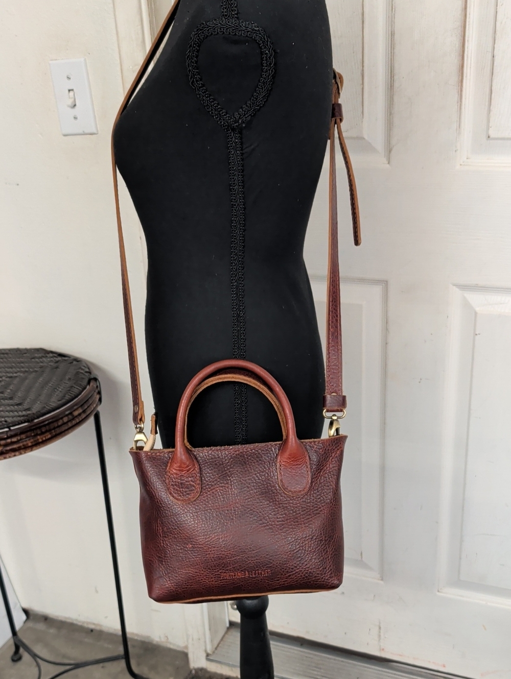 Portland Leather Goods Small Crossbody Bag